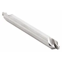KEO Center Drill: Plain Type, #6, 60°, 6 in Overall Lg, High Speed Steel (MPN 907-000-167)