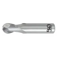 OSG Ball End Mill: Carbide, 2 Flute, 3/32" Mill Dia, 3/16" LOC, 1-1/2" OAL (MPN 412-0938-BN)