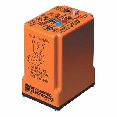 ATC DIVERSIFIED ELECTRONICS SLU-100 Series Frequency Shift Monitor Relay - DIN-Rail Mounted Relays