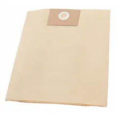This DAYTON vacuum bag is a 1-ply paper bag designed for dry pickup in Dayton shop vacuums. It captures dry debris and dust during industrial or workshop cleanup, providing a standard filtration solution for general maintenance tasks.
