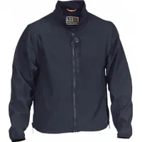 Men's tactical jacket in Navy, size XS Regular. Constructed from 100% polyester with a YKK zipper. Suitable for law enforcement, security, and outdoor work applications requiring a durable outer layer