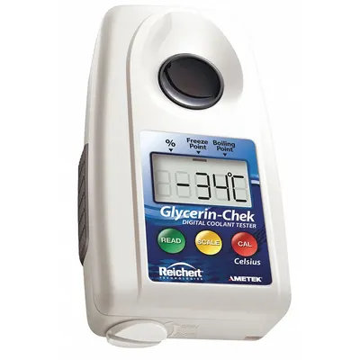 REICHERT Digital Handheld Refractometer, Glycerin Freeze Point, Auto, 13940023 - Digital Handheld Refractometers