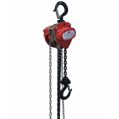 Dayton Manual Chain Hoist: Hook Mounted - No Trolley, 500 lb Lifting Capacity - Manual Chain Hoists