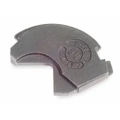 This lower crimping die is a replacement component for the TBM6S tool. It is a Color-Keyed, Code-type die in yellow, accommodating 6 AWG, 3/0 AWG, 4/0 AWG, and 250 to 300 kcmil aluminum conductors. Designed for crimping copper and aluminum connectors onto conductors.