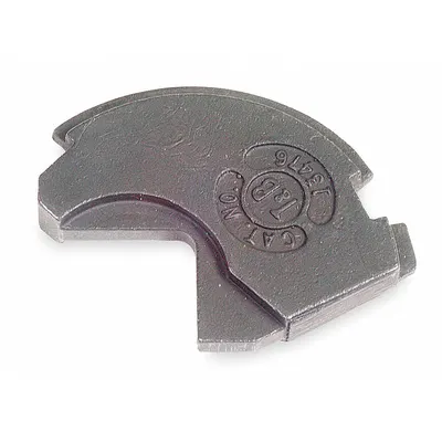 THOMAS & BETTS Lower Crimping Die: Copper & Aluminum Connectors, For Use With TBM6S - Thomas & Betts Replacement Crimping Dies