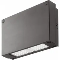 Compact Wall Pack: LED, 2,900 lm, 5000K, 120 to 277V AC, 24 W, Type IV, 8 1/4 in Overall Ht (MPN WPX1 LED P2 50K MVOLT DDBXD M4)