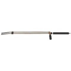 Pressure Washer Lance, 1/4" Male Inlet, Zinc, 300°F Max Temp, 10.5 gpm