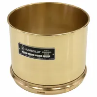 APPROVED VENDOR Standard Stainless Steel Cloth Test Sieve: Stainless Steel, 8 in Outside Dia (MPN 5JCK8)