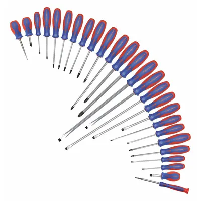 WESTWARD Magnetized Tip Screwdriver Set: 21 or More Pieces, 26 Pieces - General Purpose Screwdriver Sets