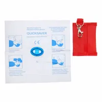 MEDSOURCE CPR Barrier Mask: 1 People Served, Adult/Child/Infant, Disposable, Mesh Case Type (MPN MS-21105)