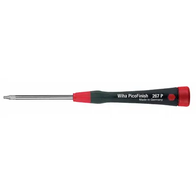 WIHA Precision Torx Screwdriver: PicoFinish, Std Lg, Torx Tip, T1 Tip Size - Precision Torx Screwdrivers