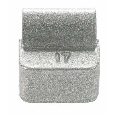 PERFECT EQUIPMENT I7-080 Clip-On Wheel Weight, 8 oz, Lead, Uncoated - Clip-On Wheel Weights