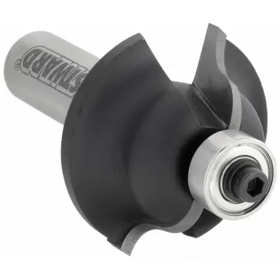 WESTWARD Roman Ogee Cut Profile Router Bit: Fractional Inch, Carbide Tipped - Roman Ogee Profile Router Bits