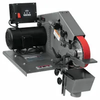 JET Grinder: For Metal/Plastic/Wood, 115 V/230 V, Single-Phase, 1 hp, 2 in Belt Wd, 72 in Belt Lg (MPN SWG-272VS)