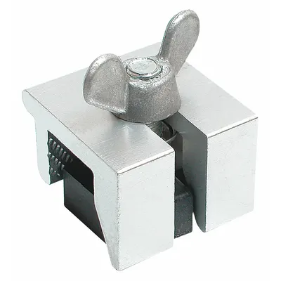 PRIME-LINE Window Lock: Clamp Lock, Handle Included, Non-Handed, 9/16 in Overall Lg - Sliding Window Locks