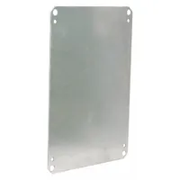 WIEGMANN Back Panel: Back Panel Panel, 22.2 in Overall Ht, 22.2 in Overall Wd, Steel, Galvanized (MPN NP2424CG)