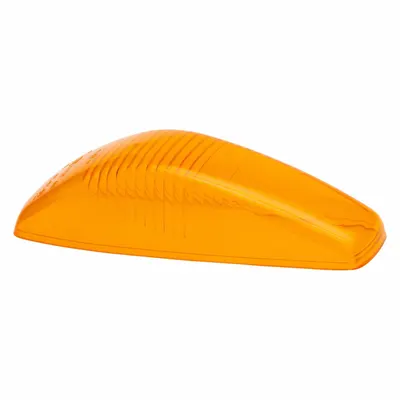 GROTE Replacement Lens: Triangle, Clearance and Marker Light, 1 7/8 in Ht - Vehicle Lighting - Oval Replacement Lenses
