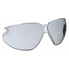 Gray replacement lens for Honeywell Genesis® XC Series safety glasses. Features anti-fog and scratch-resistant coating with U6 ultra-violet scale protection designation. Suitable for industrial environments requiring clear vision and UV defense.