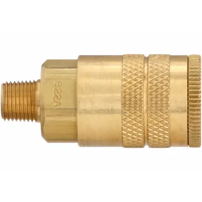 PARKER Industrial Interchange Brass Quick-Connect Air Coupling Body - Industrial Interchange Brass Quick-Connect Air Coupling Bodies