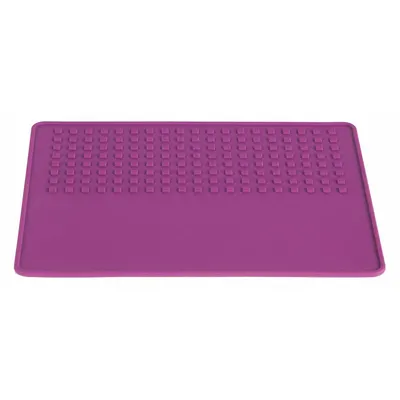 HEATHROW SCIENTIFIC Ribbed Mat: Silicone, 14 7/8 in Overall Lg, 12 in Overall Wd, 1/10 in Thick - Benchtop Mats