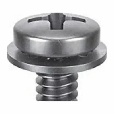 SEMS Screw: Internal Tooth, #8-32 Thread Size, 1/4 in Lg, Stainless Steel, Passivated - Machine Screws with Internal Tooth Lock Washers