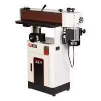 JET Oscillating Edge Sander: For Wood, 115/230V, Single-Phase, 1.7 hp, 6 in Belt Wd, 89 in Belt Lg (MPN OES-689-BLK)