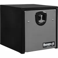 BUYERS PRODUCTS Underbody: Underbody Truck Box, Single Drop-Down Door Door, 18 in Overall Dp, Steel (MPN 1702965)
