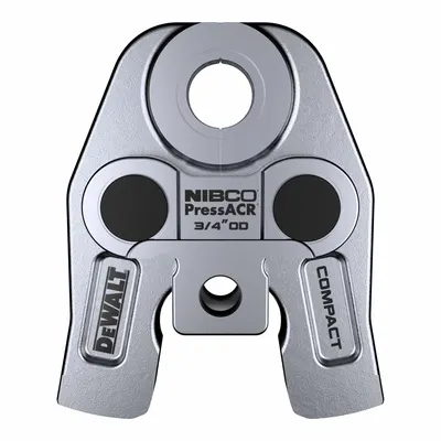 DEWALT Press Jaw: 3/4 in Pipe, NIBCO PressACR Refrigeration Press Fitting System - Jaws for Compact Press Tools