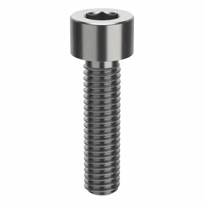 AMPG Socket Head Cap Screw: 3/8"-16 Thread Size, 1 1/2 in Lg, Std, Plain, Stainless Steel - Inch System Standard Socket Head Cap Screws