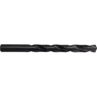 CLE-LINE Jobber Length Drill Bit: Letter Q, 135° Split Point, Black Oxide HSS (MPN C23115)