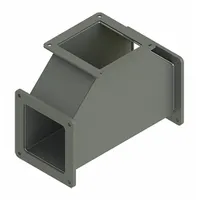 Wireway Tee: 4 in Wd, 4 in Ht, 4 in, Non-Removable Cover, Steel (MPN F44WT)