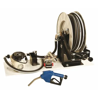 LIQUIDYNAMICS INC. Electric Drum Pump: 115 V AC, 1/10 hp HP, Polypropylene - Drum-Mount DEF Dispensing Pump Systems