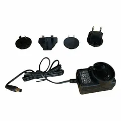 Battery charger designed for use with the MSA e3000X Lithium Ion Battery. Supports powered air-purifying respirator (PAPR) systems by providing proper charging to maintain battery readiness. Suitable for industrial safety environments where PAPR equipment is used.