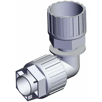 SMC LQ3 Series PFA Compression Tube Fitting - PFA Compression Tube Fittings