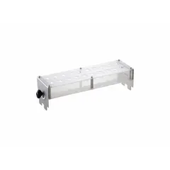 Stainless steel attachment for holding micro reaction vessels from 1.5 to 2 mL. Designed for use with the Orbital Core 2000 (036130610) on compatible HEIDOLPH orbital shaker platforms. Enables secure mixing of small-volume samples in laboratory applications such as synthesis, extraction, and sample preparation.