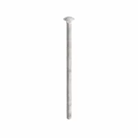 Carriage Bolt: Square Neck, 1/4"-20 Thread Size, 5 1/2 in lg, Steel, Grade 2, 50 PK (MPN ZBOLT-540)