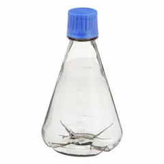 Polycarbonate Shaker Flask, 2 L, Sterile, Autoclavable, Graduated with Closure