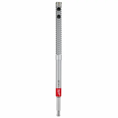 MILWAUKEE Rebar Cutter Drill Bit: 5/8 in Drill Bit Size, 10 in Max Drilling Dp - SDS-Plus Rebar Cutting Drill Bits