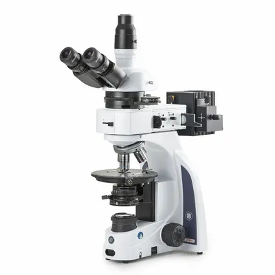 GLOBE SCIENTIFIC Microscope: Compound, Trinocular, 50X to 500X, 22 mm Optical Field of View - Compound Microscopes