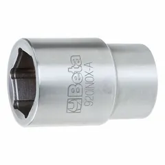 This 1/2" drive hand socket features a 13 mm 6-point design and is made of stainless steel for rust resistance. It is suitable for fastening and loosening nuts and bolts in environments where corrosion resistance is required. Conforms to DIN 3124 and UNI ISO 2725 standards.