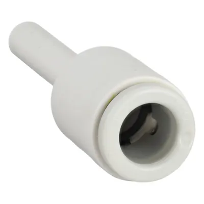 SMC Push-Fit Adapter Fitting: 6 mm OD x 4 mm OD Size, Push-to-Connect x Push-to-Connect - Polybutylene & Brass Tube Fittings