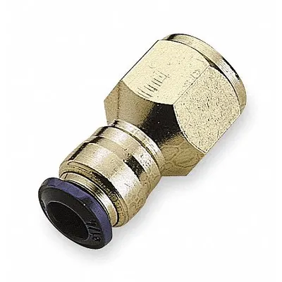 AIGNEP USA 88030-04-02 Nickel-Plated Brass Tube Fitting - Nickel-Plated Brass Tube Fittings