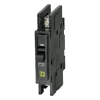 SQUARE D Miniature Circuit Breaker: 50 A, 120/240V AC, Single Phase, 22kA at 120/240V AC, 1 Poles (MPN QOU150VH)