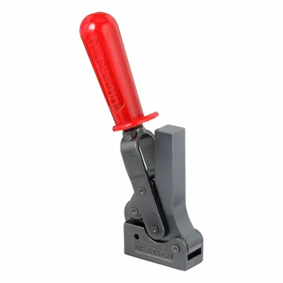 DE-STA-CO Horizontal Handle Toggle Clamp: Std Horizontal Handle, Solid Base Mounting - Nonreflective Toggle Clamps