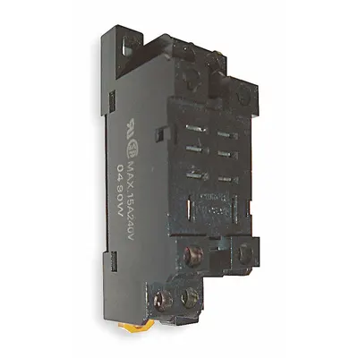 OMRON Relay Socket: DIN-Rail/Surface Socket Mounting, 8 Pins, Elevator - DIN-Rail Mounted Sockets