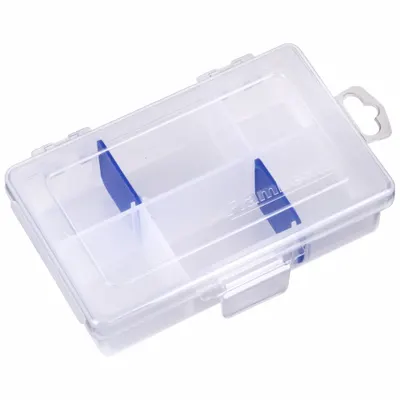 FLAMBEAU Small Parts Compartmented Box with Adjustable Dividers - Small Parts Compartmented Boxes with Adjustable Dividers