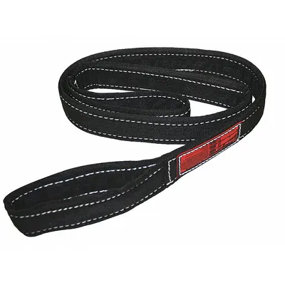 STREN-FLEX Web Sling: Type 4, Nylon, 1 Plies, 14 ft Sling Lg - Abrasion-Resistant Nylon Twisted-Eye Web Slings