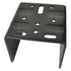 This side plate is a replacement component for Dayton brand material handling equipment, specifically designed to fit the 1DJN4 model. It is used in maintenance and repair to replace worn or damaged side plates, helping to restore equipment function in industrial facilities.