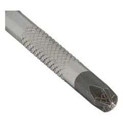 This tether-ready Phillips screwdriver features a #1 tip size and a friction handle with cushion grip. It includes a tether for drop prevention and is not insulated or ESD safe, making it suitable for general assembly and maintenance tasks in non-electrical applications.