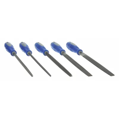 WESTWARD File Set: 8 in Flat/8 in Half Round/8 in Round/8 in Square/8 in Triangular - General Purpose File Sets